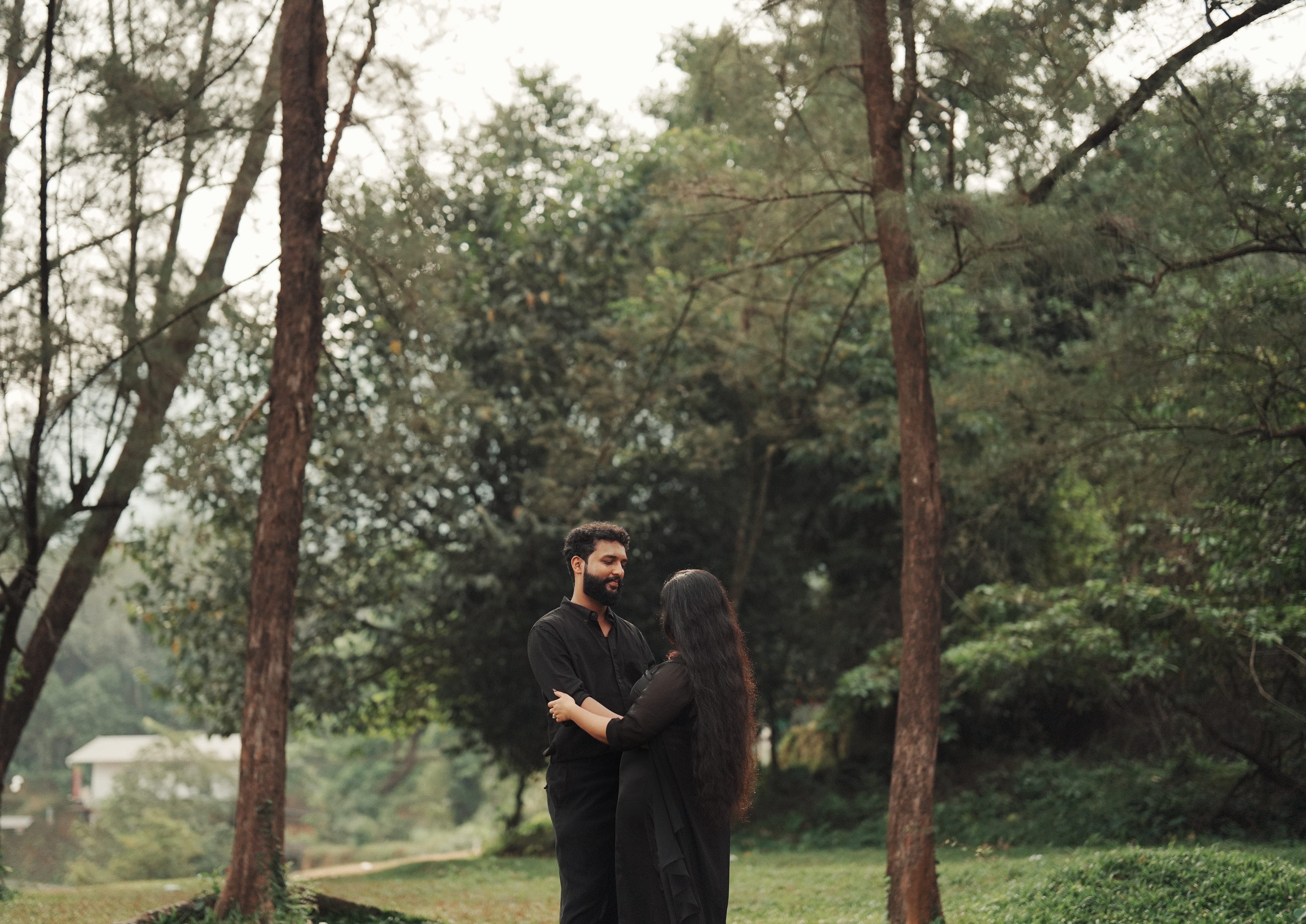 Amal and Angel together in the forest